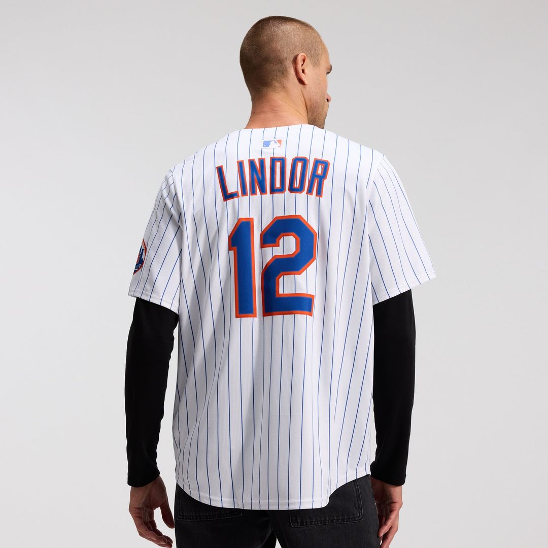 Francisco Lindor New York Mets Home Limited Jersey - White
