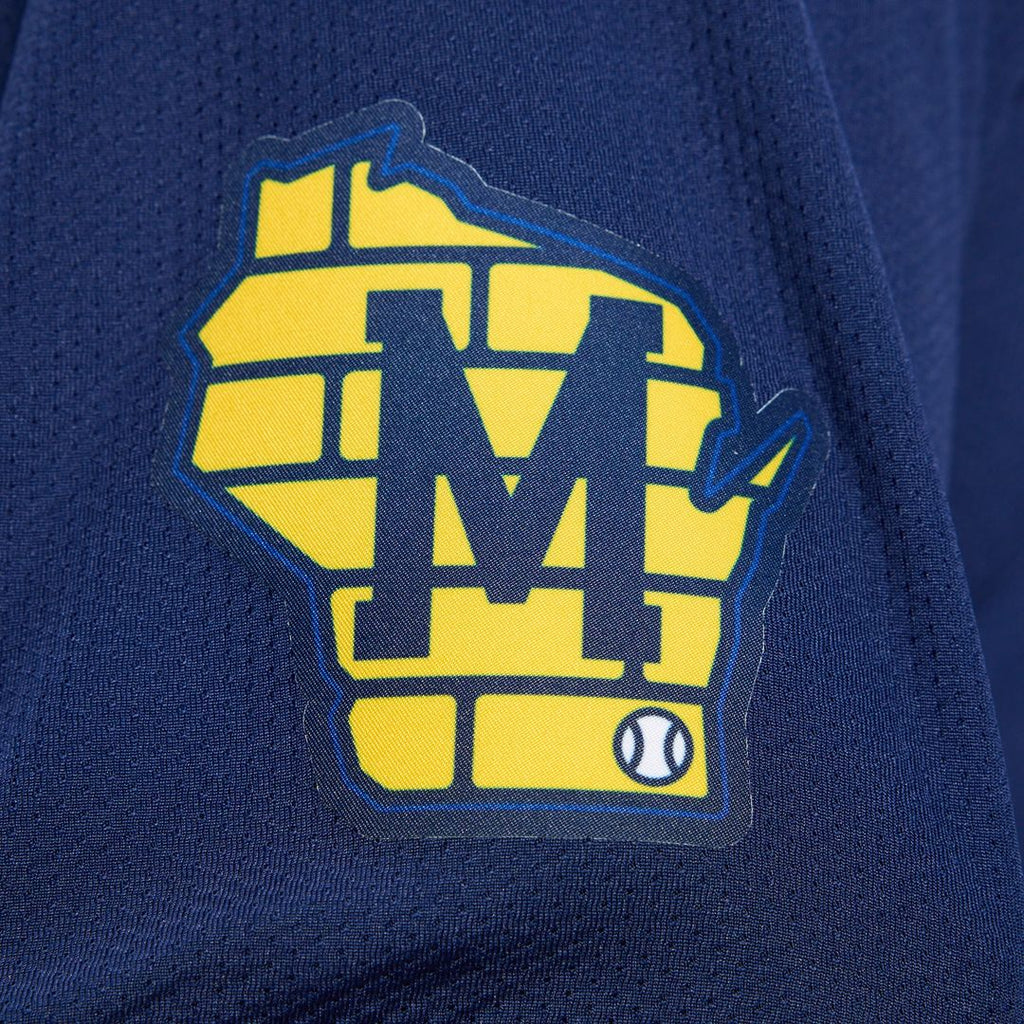 Christian Yelich Milwaukee Brewers Alternate Limited Jersey - Navy