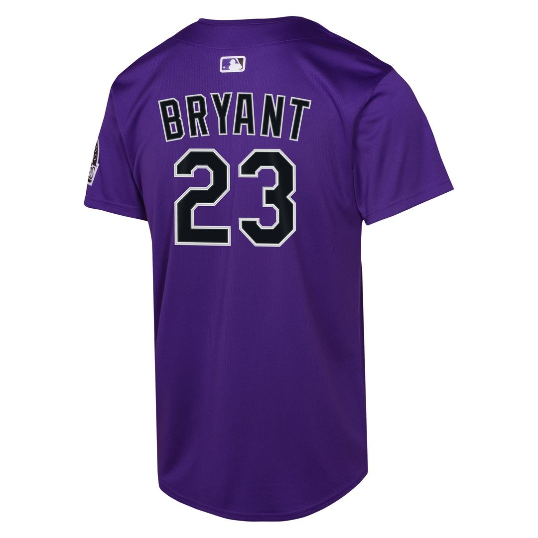 Kris Bryant Colorado Rockies Youth Alternate Limited Player Jersey - Purple