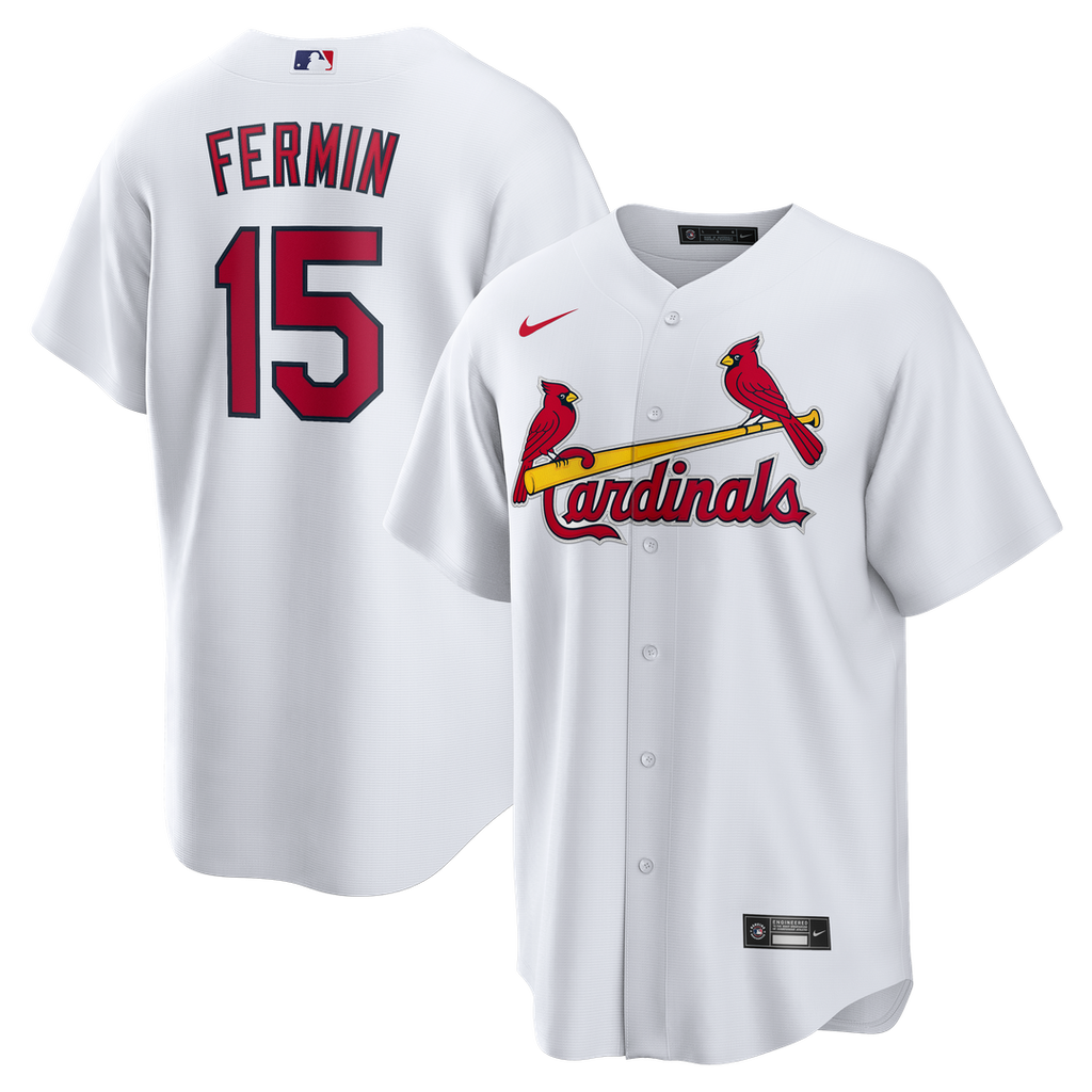 José Fermín St. Louis Cardinals Home Replica Jersey - White