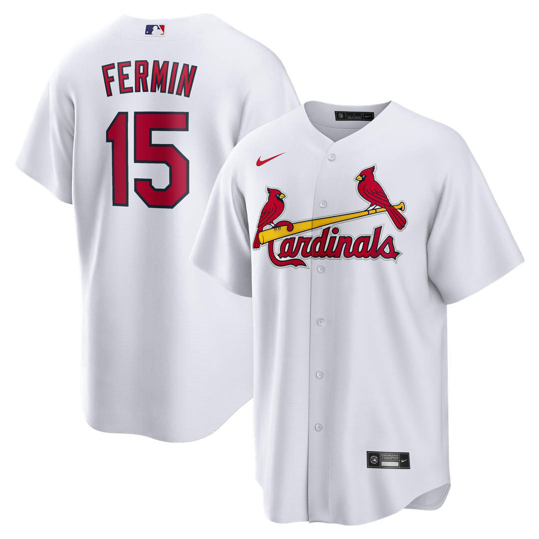 José Fermín St. Louis Cardinals Home Replica Jersey - White