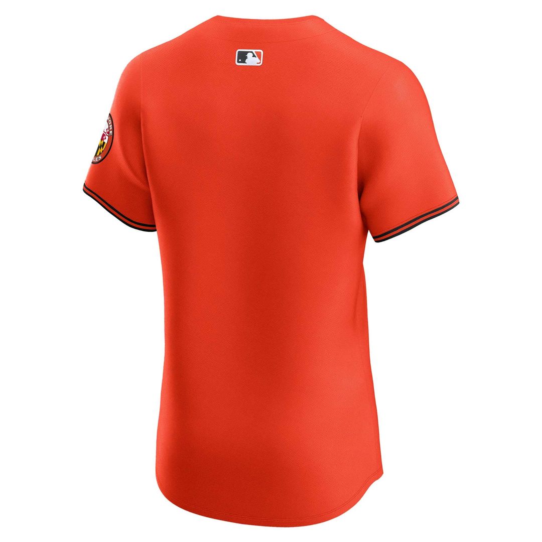 Baltimore Orioles Alternate Vapor Premier Elite Patch Jersey - Orange