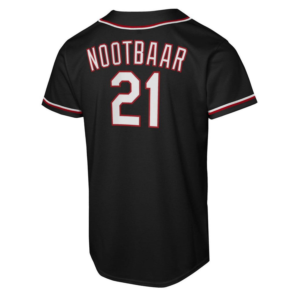 Lars Nootbaar St. Louis Cardinals Youth Fashion Replica Player Jersey - Black