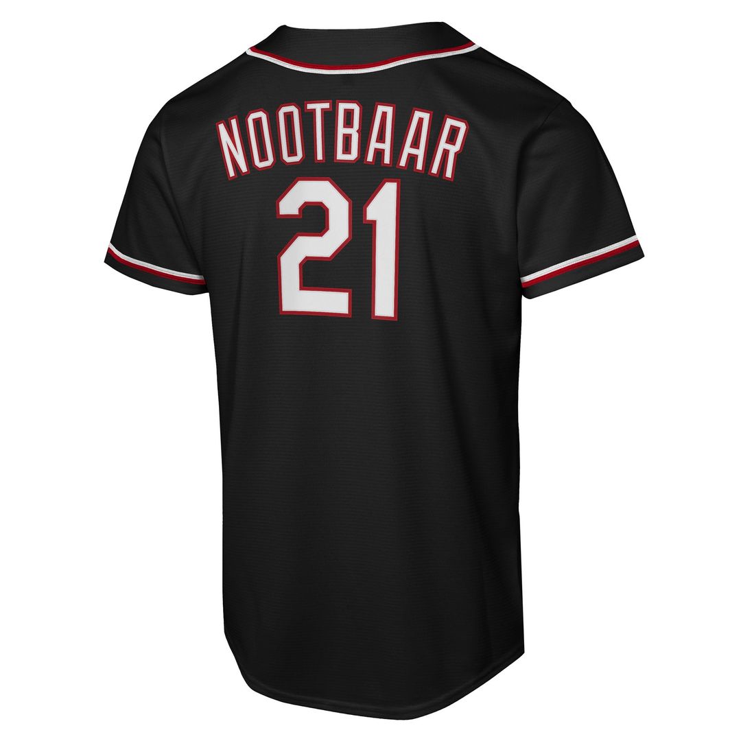 Lars Nootbaar St. Louis Cardinals Youth Fashion Replica Player Jersey - Black