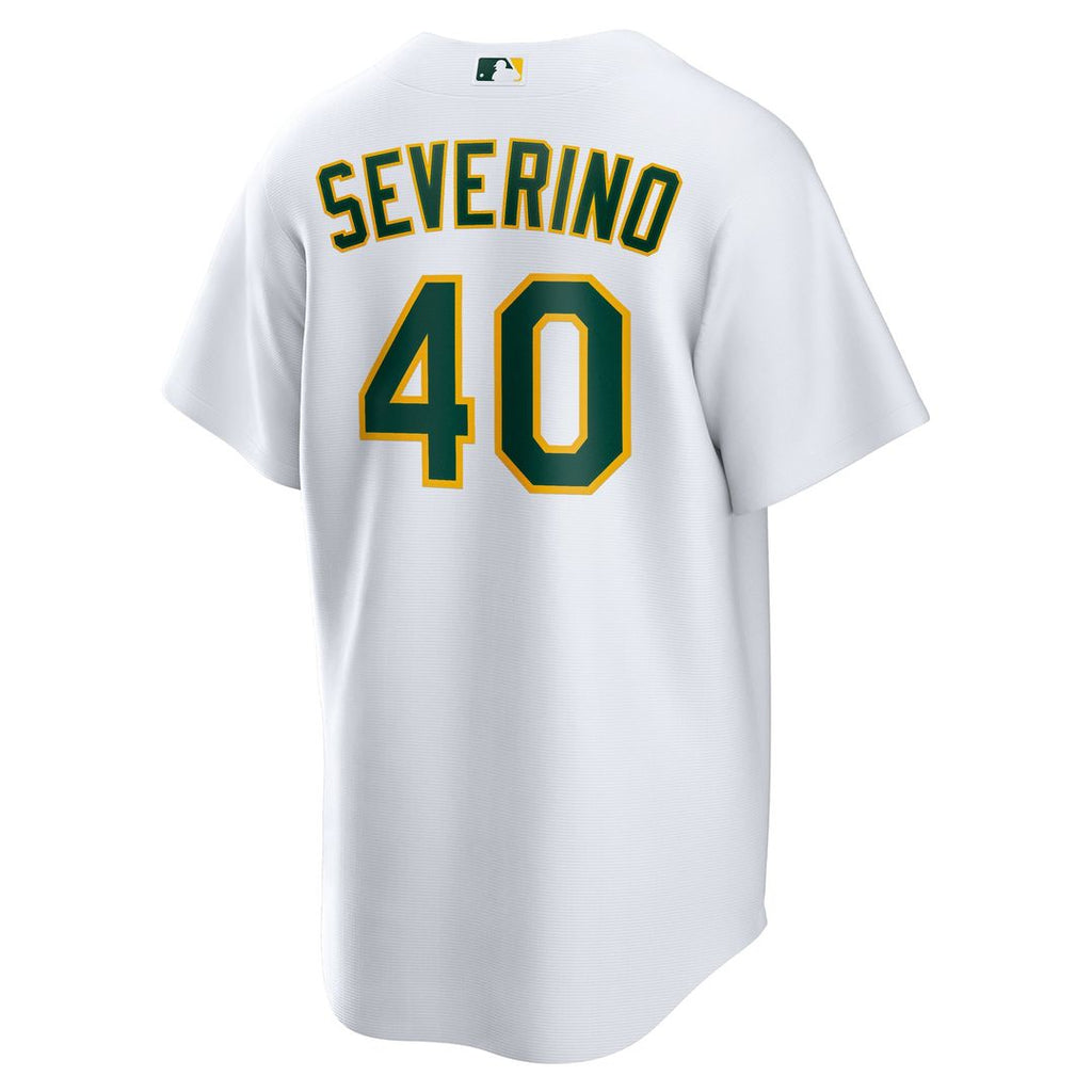 Luis Severino Athletics Home Replica Jersey - White