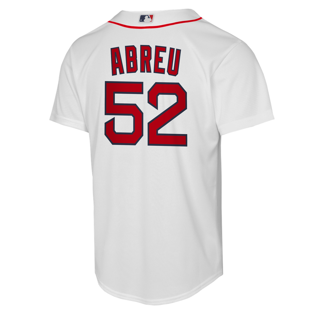 Wilyer Abreu Boston Red Sox Youth Home Replica Jersey - White