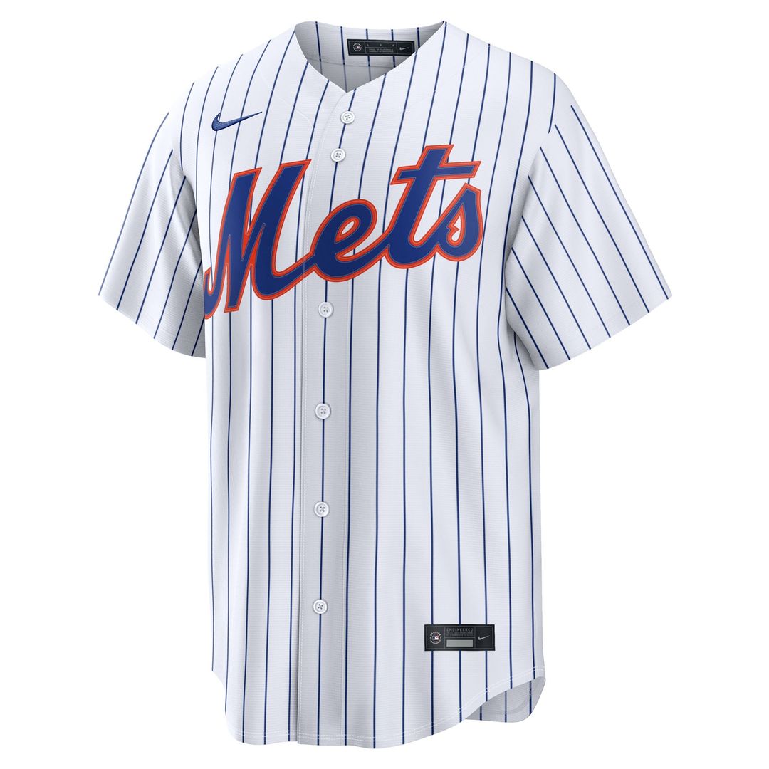 Jefry Yan New York Mets Home Replica Jersey - White