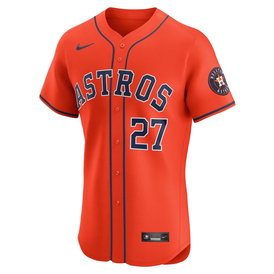 Jose Altuve Houston Astros Alternate Elite Player Jersey - Orange