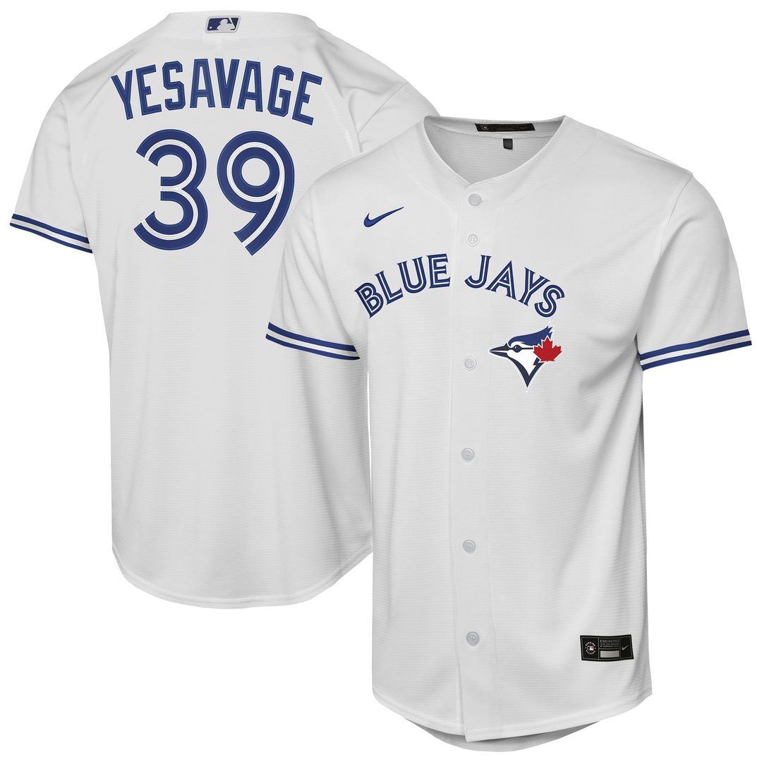 Trey Yesavage Toronto Blue Jays Youth Home Baseline Jersey - White