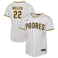 Mason Miller San Diego Padres Youth Home Replica Jersey - White