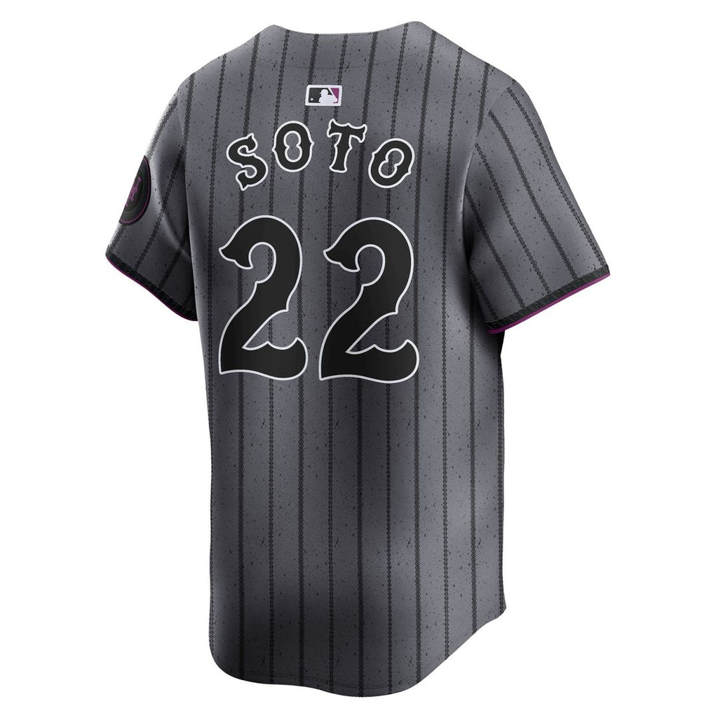 Juan Soto New York Mets City Connect Limited Jersey - Gray