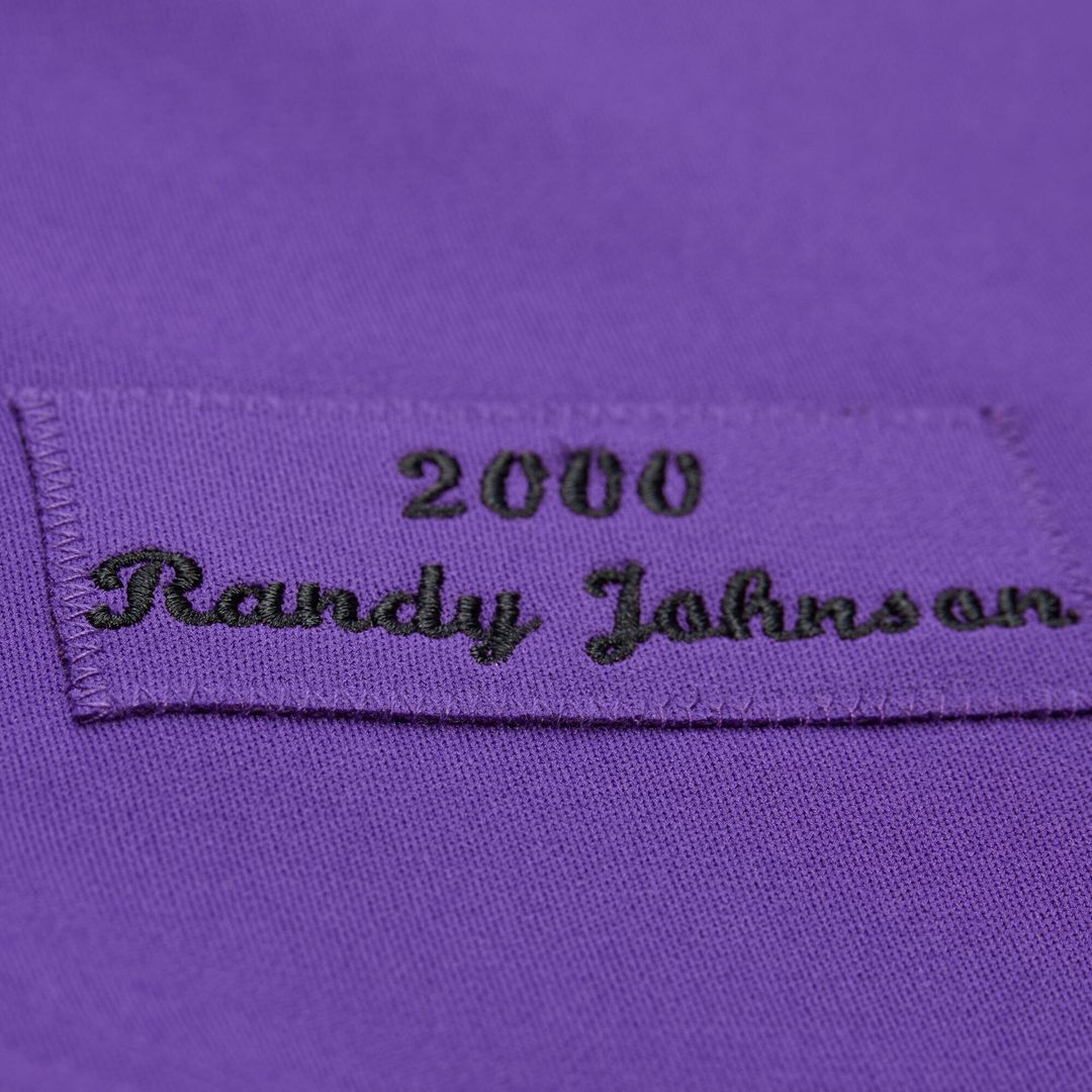 Randy Johnson Arizona Diamondbacks 2000 Throwback Authentic Jersey - Purple