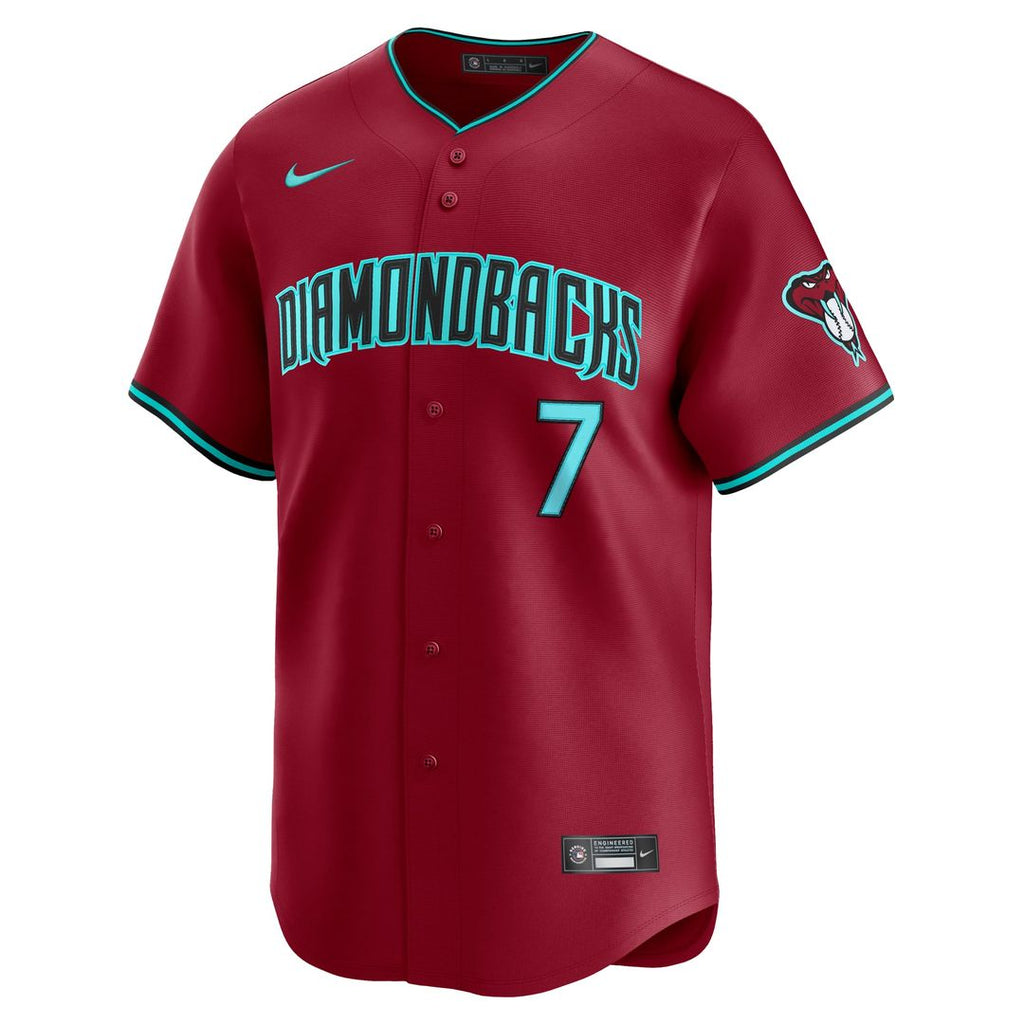 Corbin Carroll Arizona Diamondbacks Alternate Limited Jersey - Red