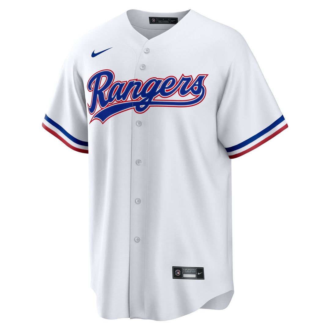 Wyatt Langford Texas Rangers Youth Home Replica Jersey - White
