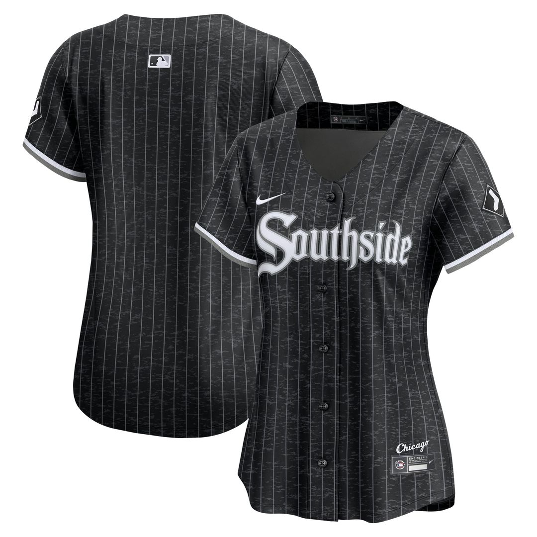 Chicago White Sox Women's City Connect Limited Jersey - Black