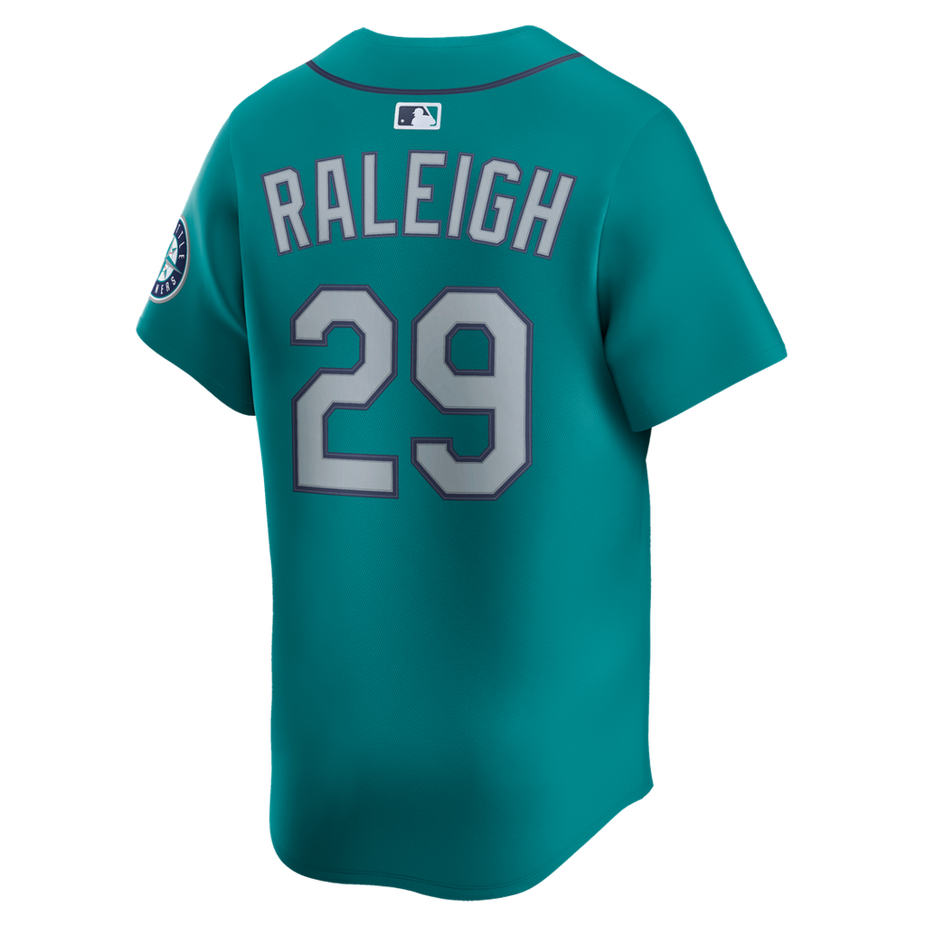 Cal Raleigh Seattle Mariners Alternate Limited Jersey - Teal