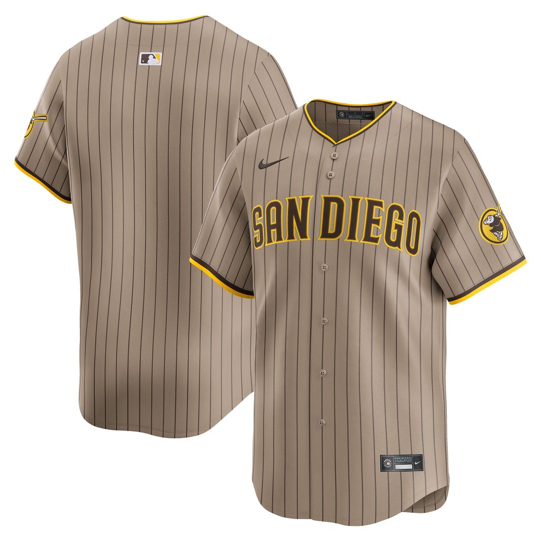 San Diego Padres Alternate Limited Jersey - Khaki
