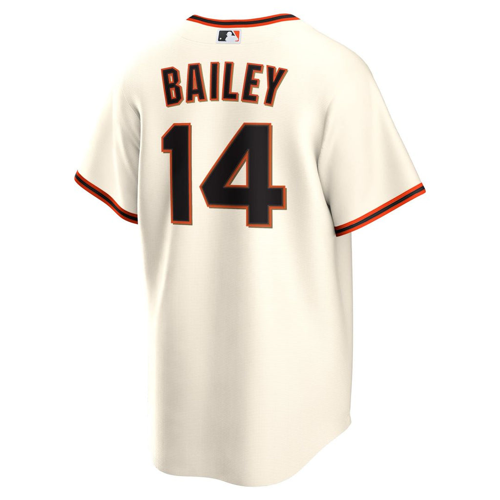 Patrick Bailey San Francisco Giants Home Replica Jersey - Cream