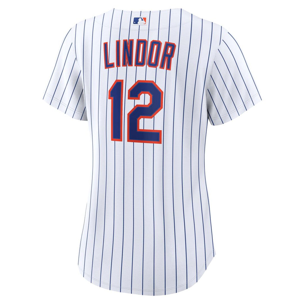 Francisco Lindor New York Mets Women's Home Replica Jersey - White
