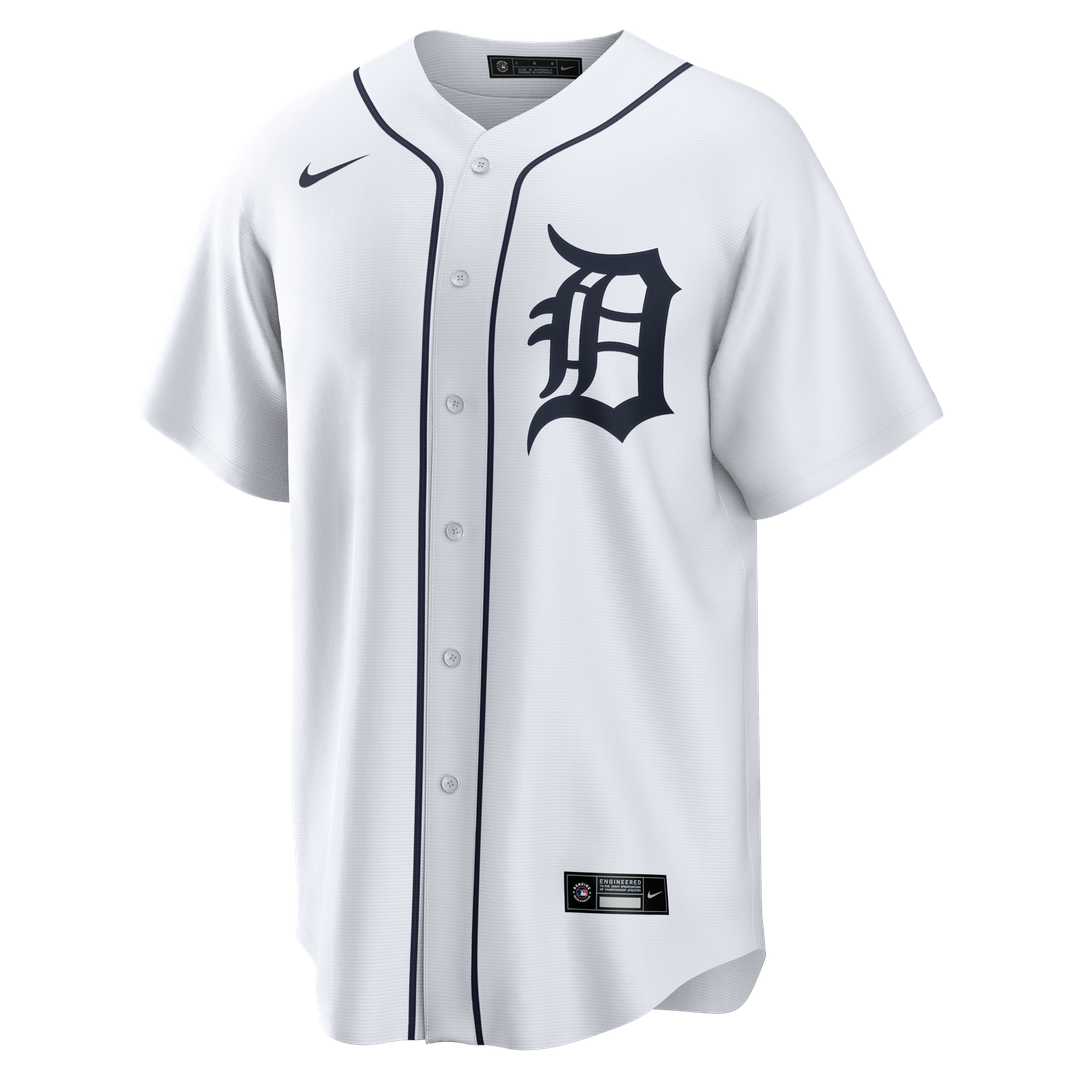 Justin Verlander Detroit Tigers Home Replica Jersey - White