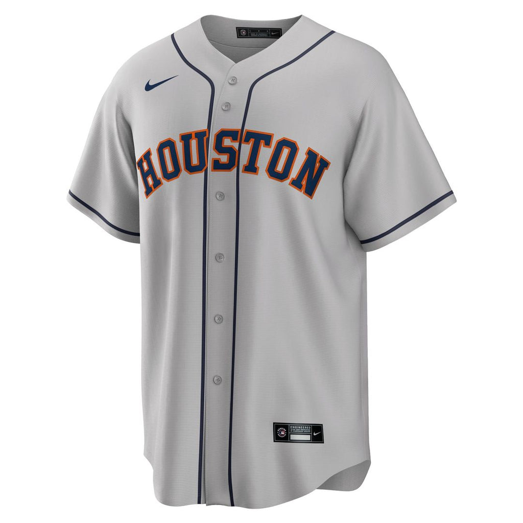 Yordan Álvarez Houston Astros Road Replica Player Jersey - Gray