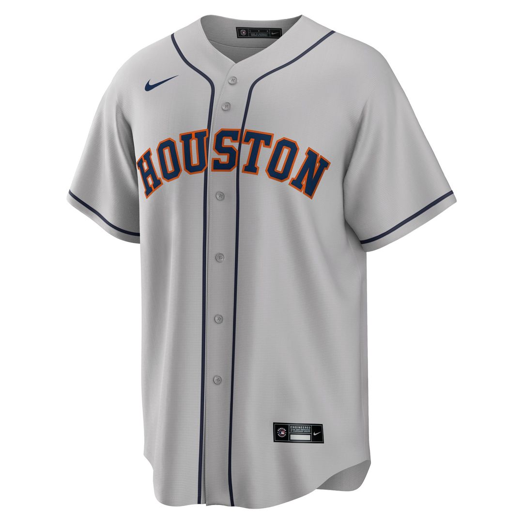 Yordan Álvarez Houston Astros Road Replica Player Jersey - Gray