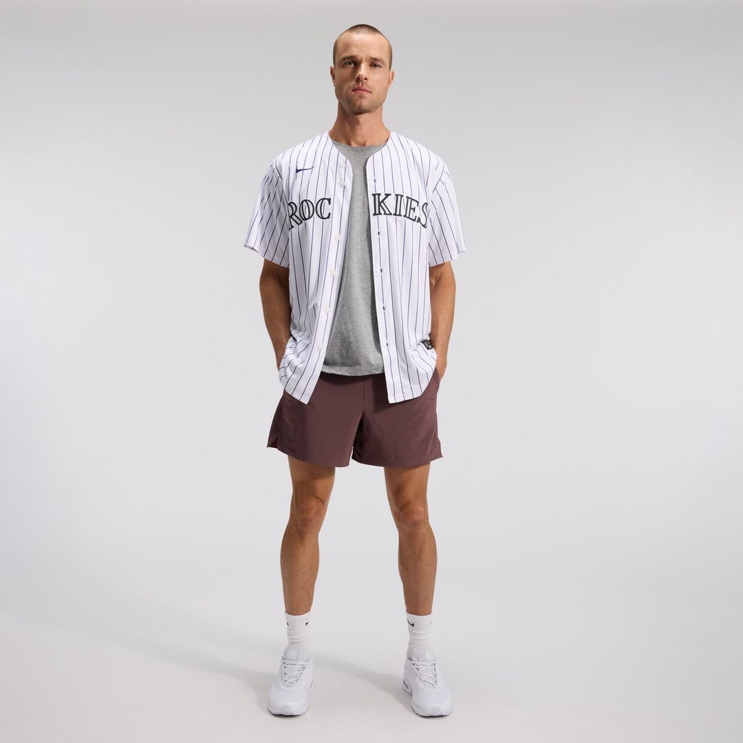 Colorado Rockies Home Replica Team Jersey - White