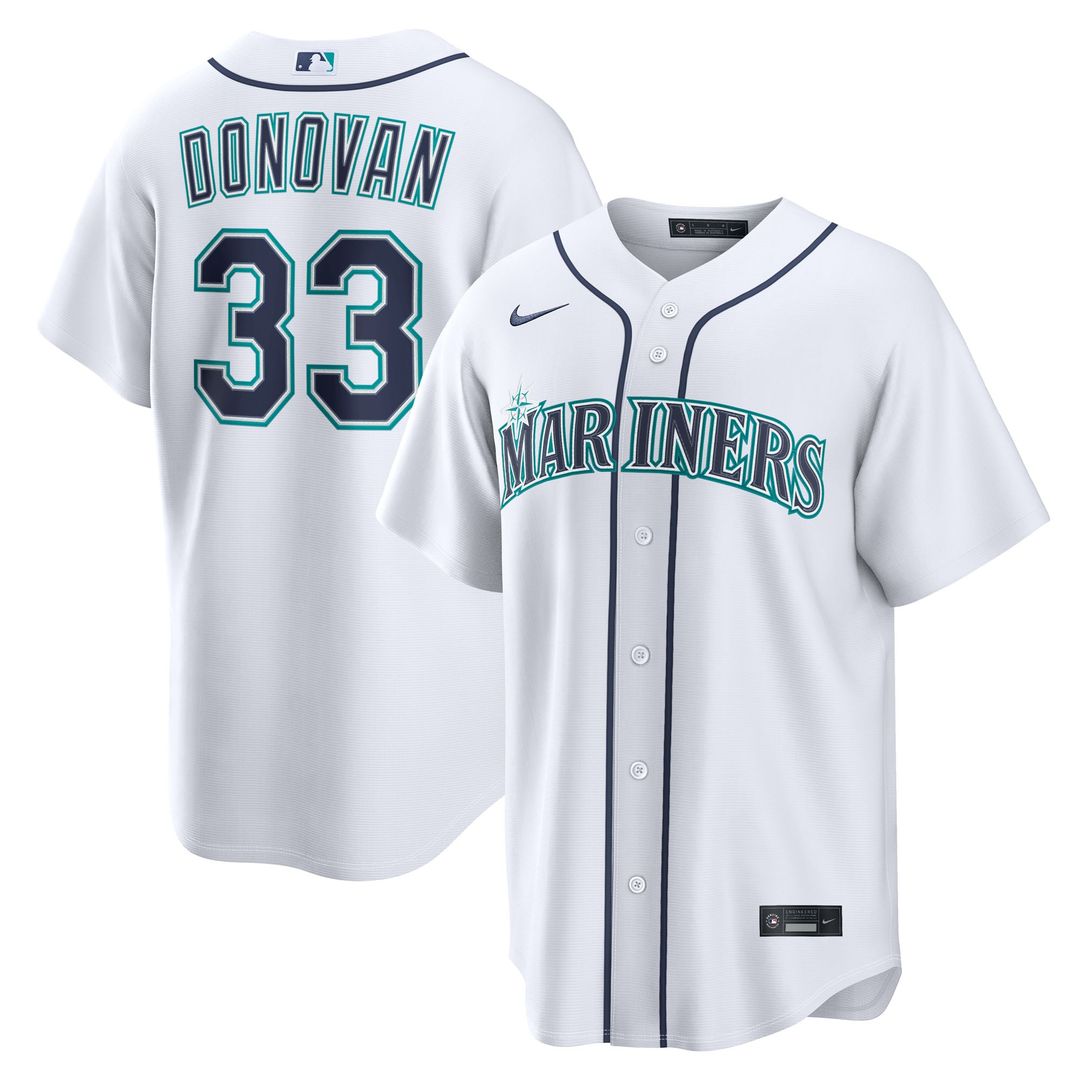 Brendan Donovan Seattle Mariners Home Replica Jersey - White