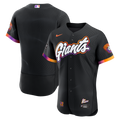 San Francisco Giants City Connect Authentic Sponsor Patch Jersey - Anthracite