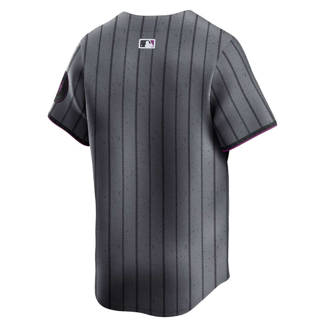 New York Mets 2024 City Connect Limited Jersey - Graphite