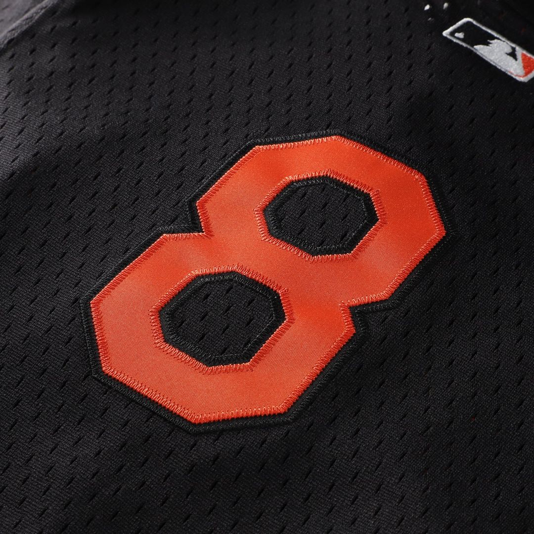 Cal Ripken Jr. Baltimore Orioles Toddler Throwback Mesh Batting Practice Jersey - Black