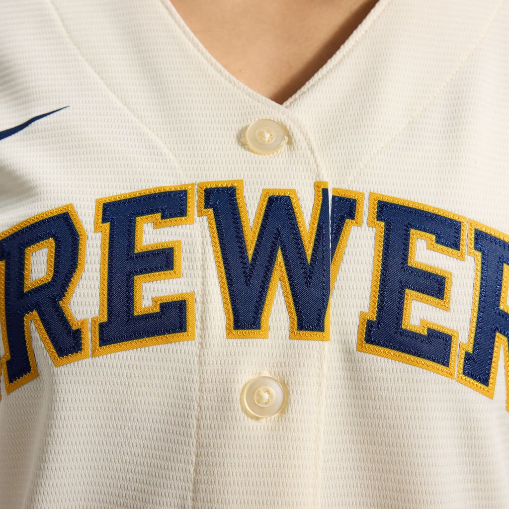 Sal Frelick Milwaukee Brewers Women's Home Replica Jersey - Cream