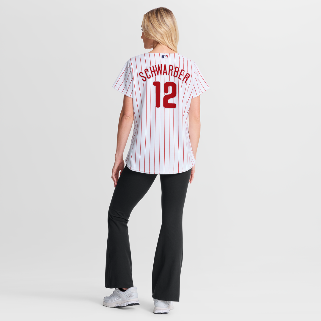 Kyle Schwarber Philadelphia Phillies Women's Home Replica Jersey - White