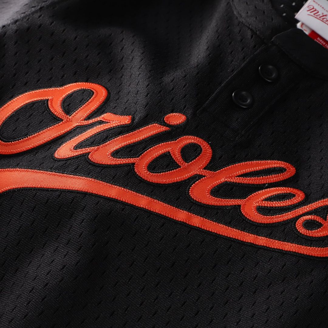 Cal Ripken Jr. Baltimore Orioles Toddler Throwback Mesh Batting Practice Jersey - Black