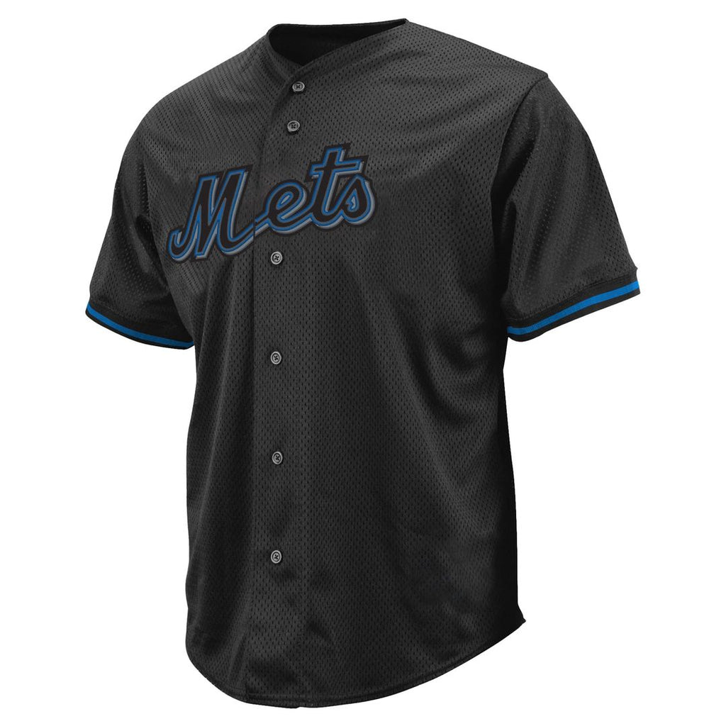Juan Soto New York Mets Profile Big & Tall Pop Fashion Jersey - Black