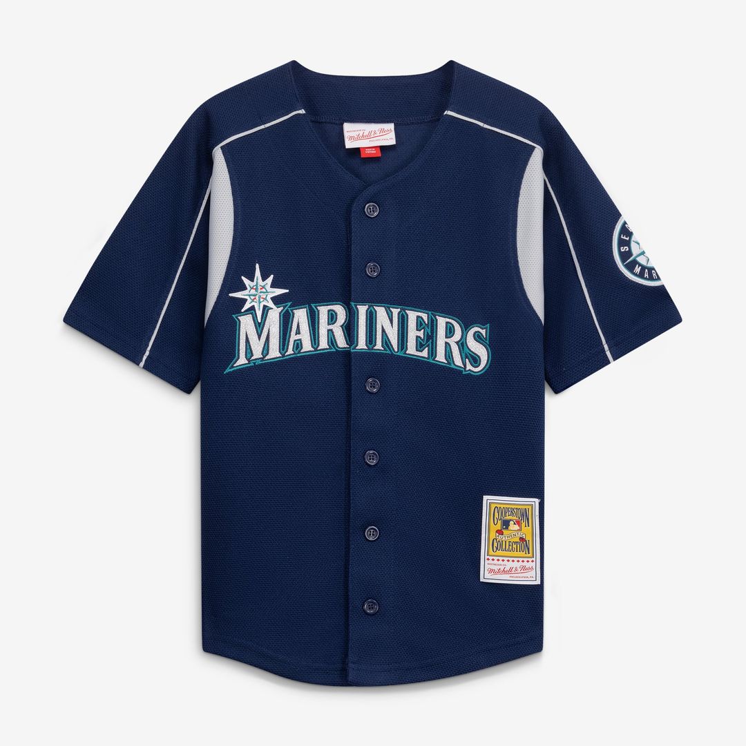 Felix Hernandez Seattle Mariners Preschool Cooperstown Collection Batting Practice Jersey - Navy