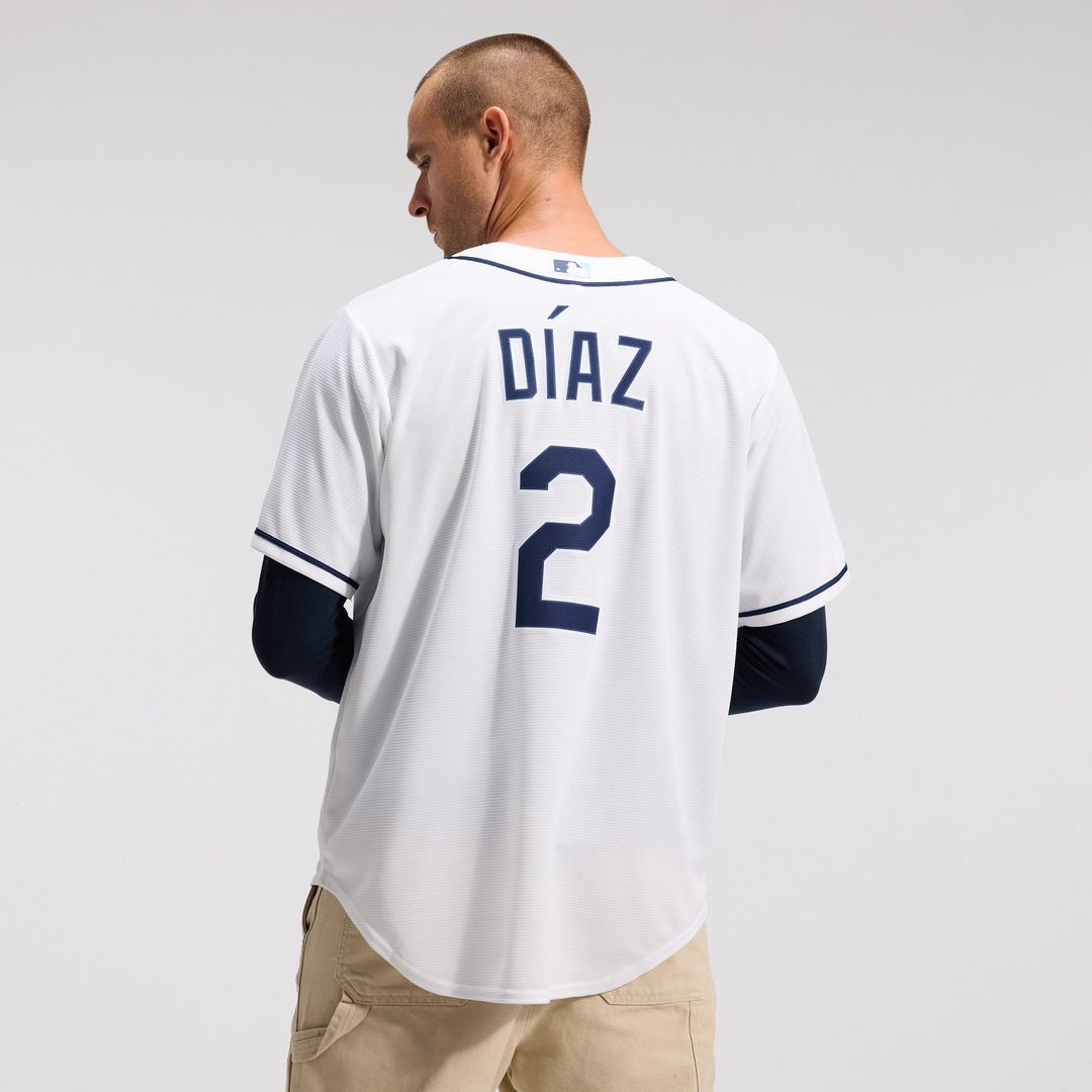 Yandy Díaz Tampa Bay Rays Home Replica Jersey - White