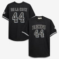 Elly De La Cruz Cincinnati Reds Fanatics Big & Tall Heavyweight Mesh Jersey - Black/White