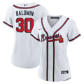 Drake Baldwin Atlanta Braves Women's Home Replica Jersey - White