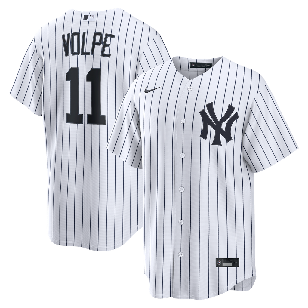 Anthony Volpe New York Yankees Home Replica Jersey - White
