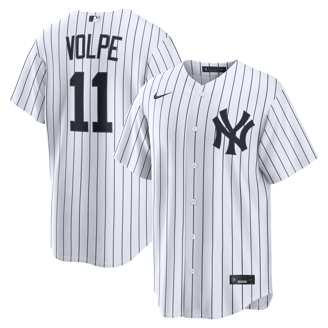Anthony Volpe New York Yankees Home Replica Jersey - White
