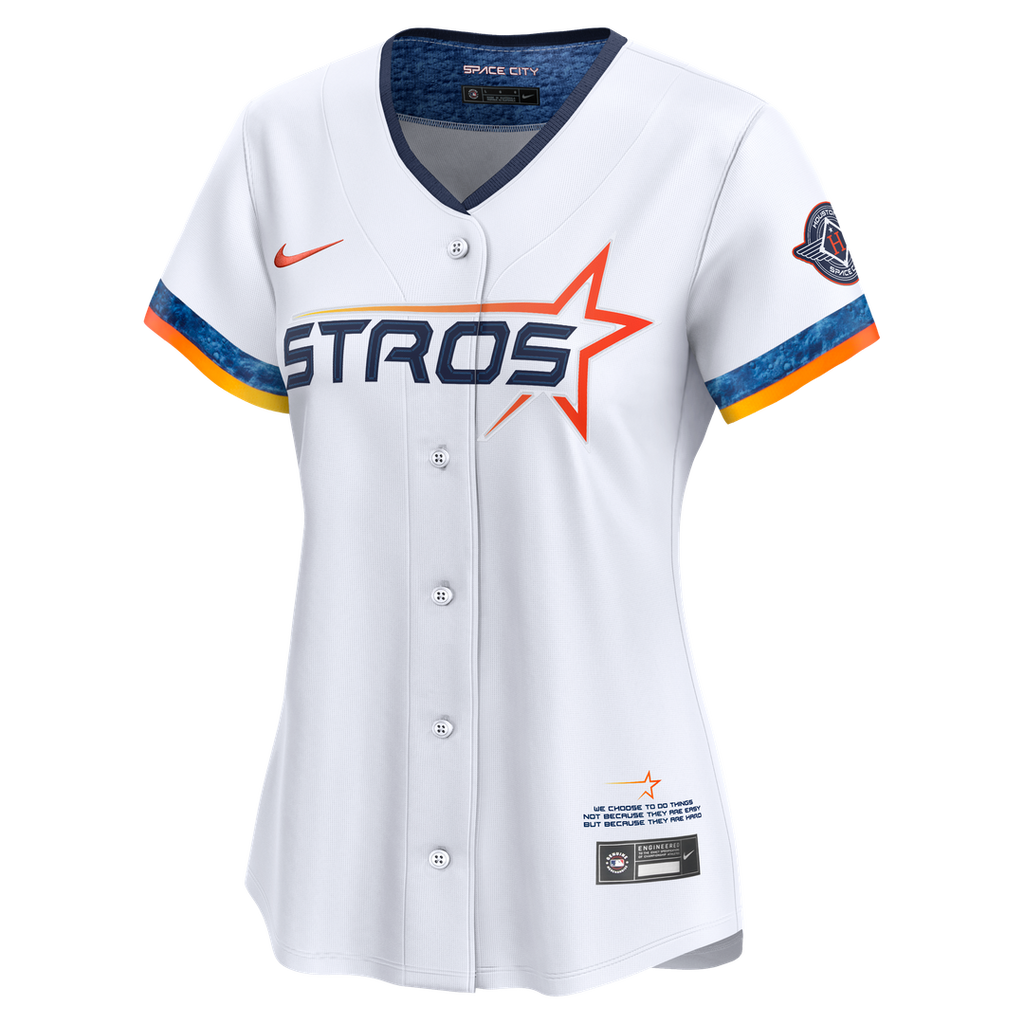 Houston Astros Women's 2025 City Connect Limited Jersey - White