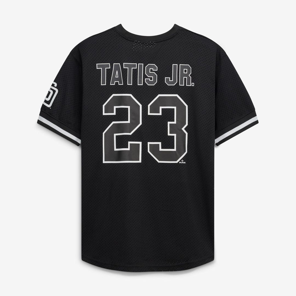 Fernando Tatis Jr. San Diego Padres Fanatics Big & Tall Heavyweight Mesh Jersey - Black/White