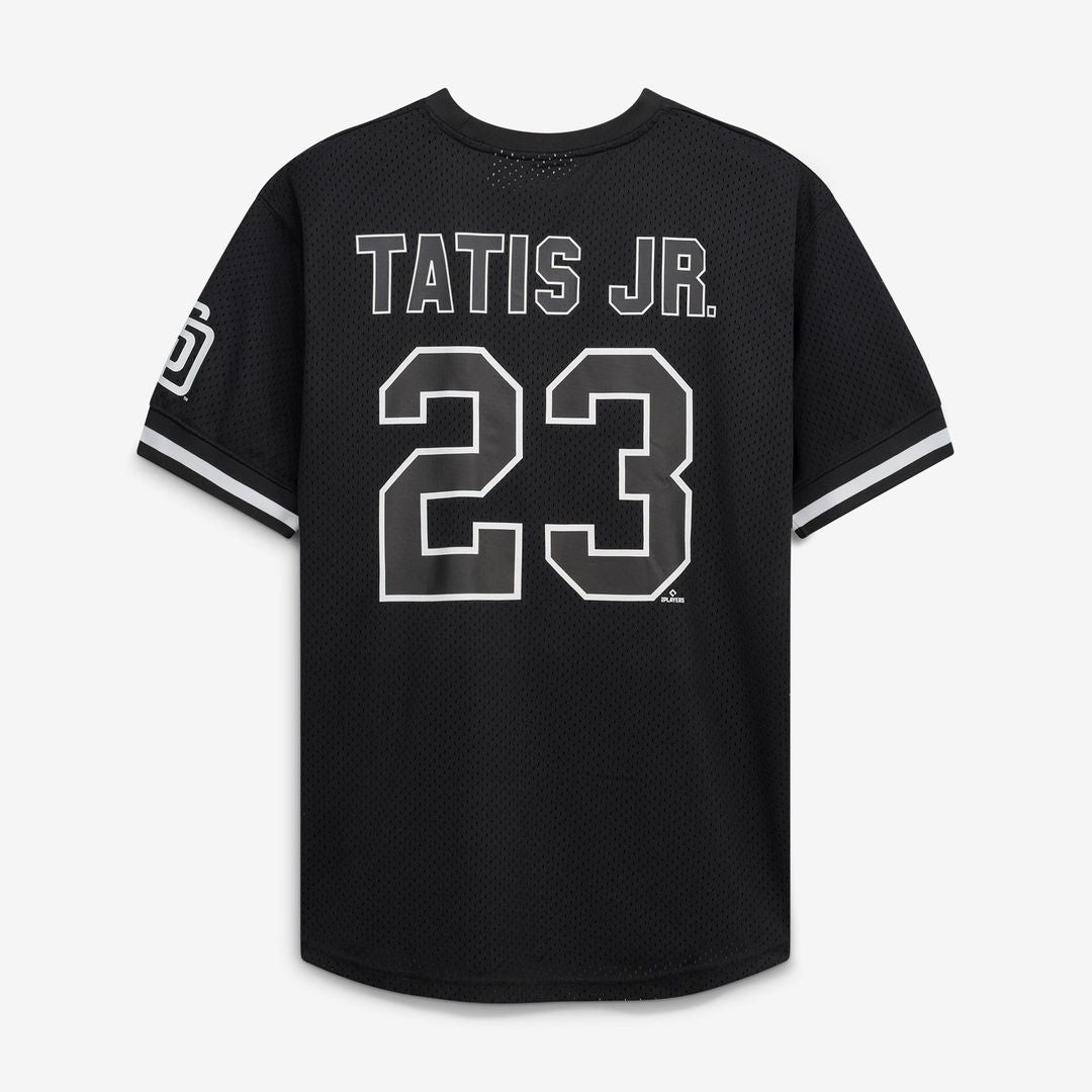 Fernando Tatis Jr. San Diego Padres Fanatics Big & Tall Heavyweight Mesh Jersey - Black/White