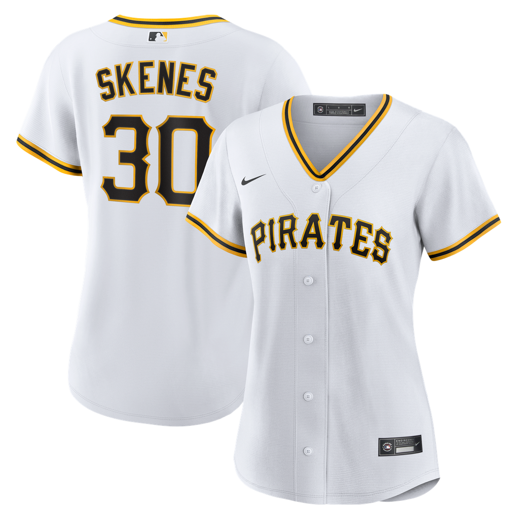 Paul Skenes Pittsburgh Pirates Women's Home Replica Player Jersey - White