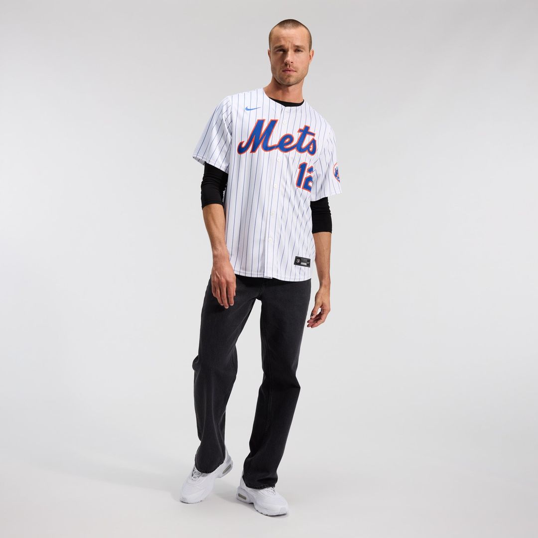 Francisco Lindor New York Mets Home Limited Jersey - White