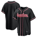 Cleveland Guardians Fashion Replica Black Out Jersey