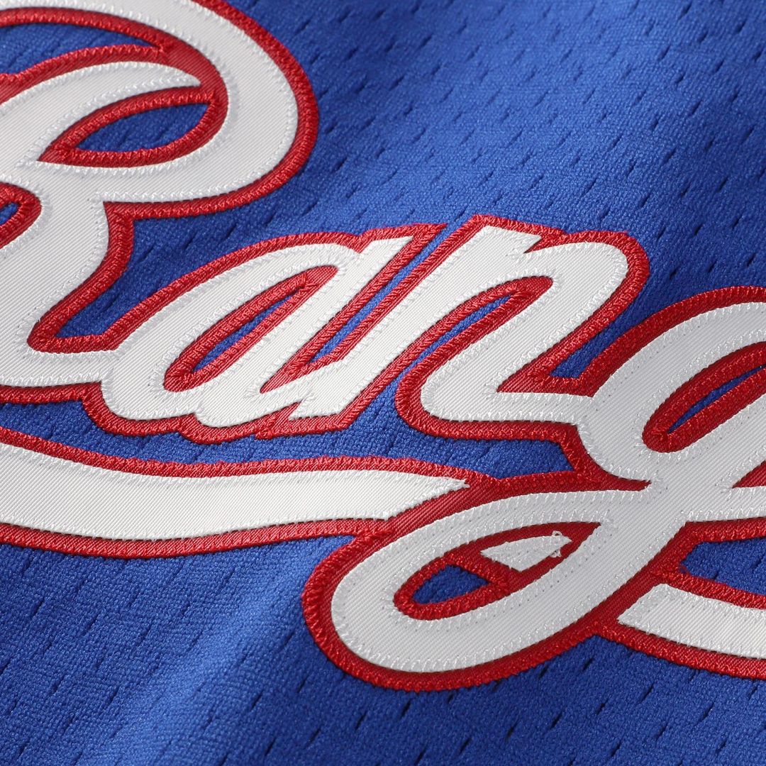 Nolan Ryan Texas Rangers Big & Tall Cooperstown Mesh Batting Practice Jersey - Royal