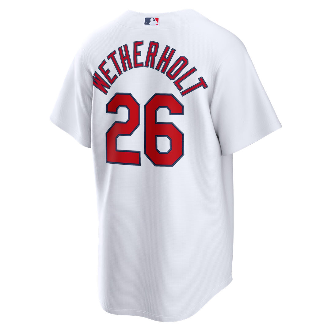 JJ Wetherholt St. Louis Cardinals Home Replica Jersey - White