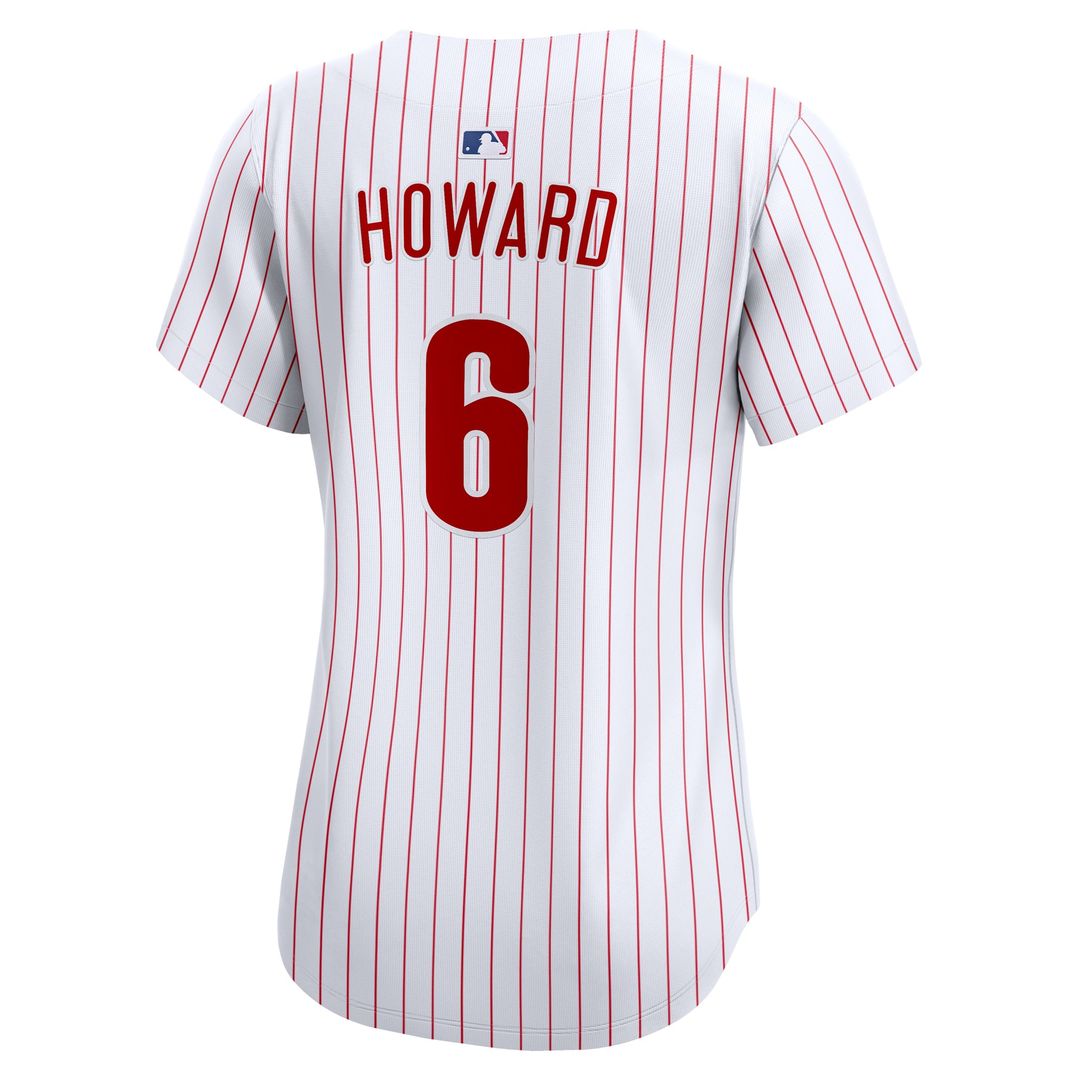 Ryan Howard Philadelphia Phillies Women's Limited Jersey - White